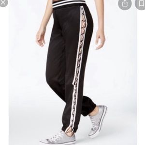 NWT The Edit Lace-Up Track Pants